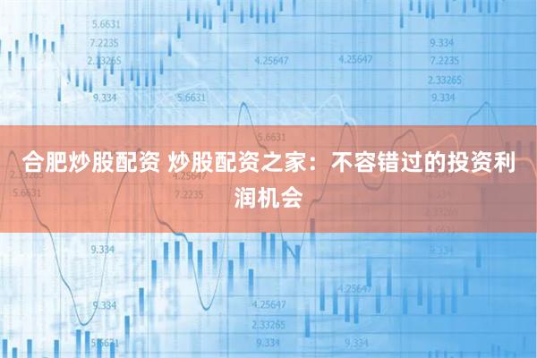 合肥炒股配资 炒股配资之家：不容错过的投资利润机会